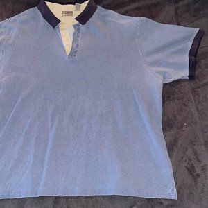 Vintage LL Bean Baby Blue Polo